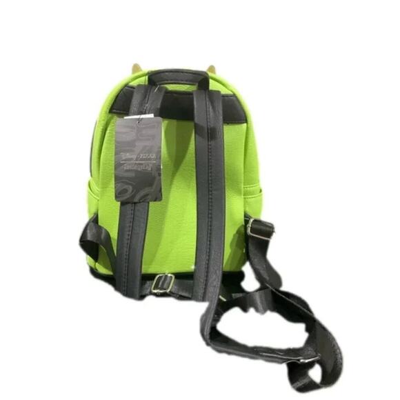 Disney Loungefly Mike Wazowski Monster Inc Mini Backpack NWT main image 6